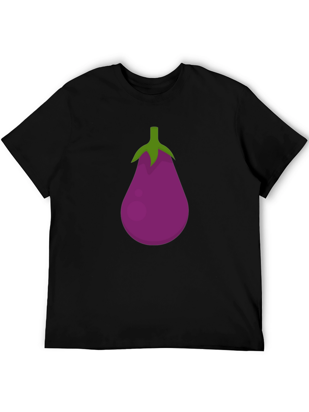 Eggplant Emoji Graphic Tee - Funny T-Shirt