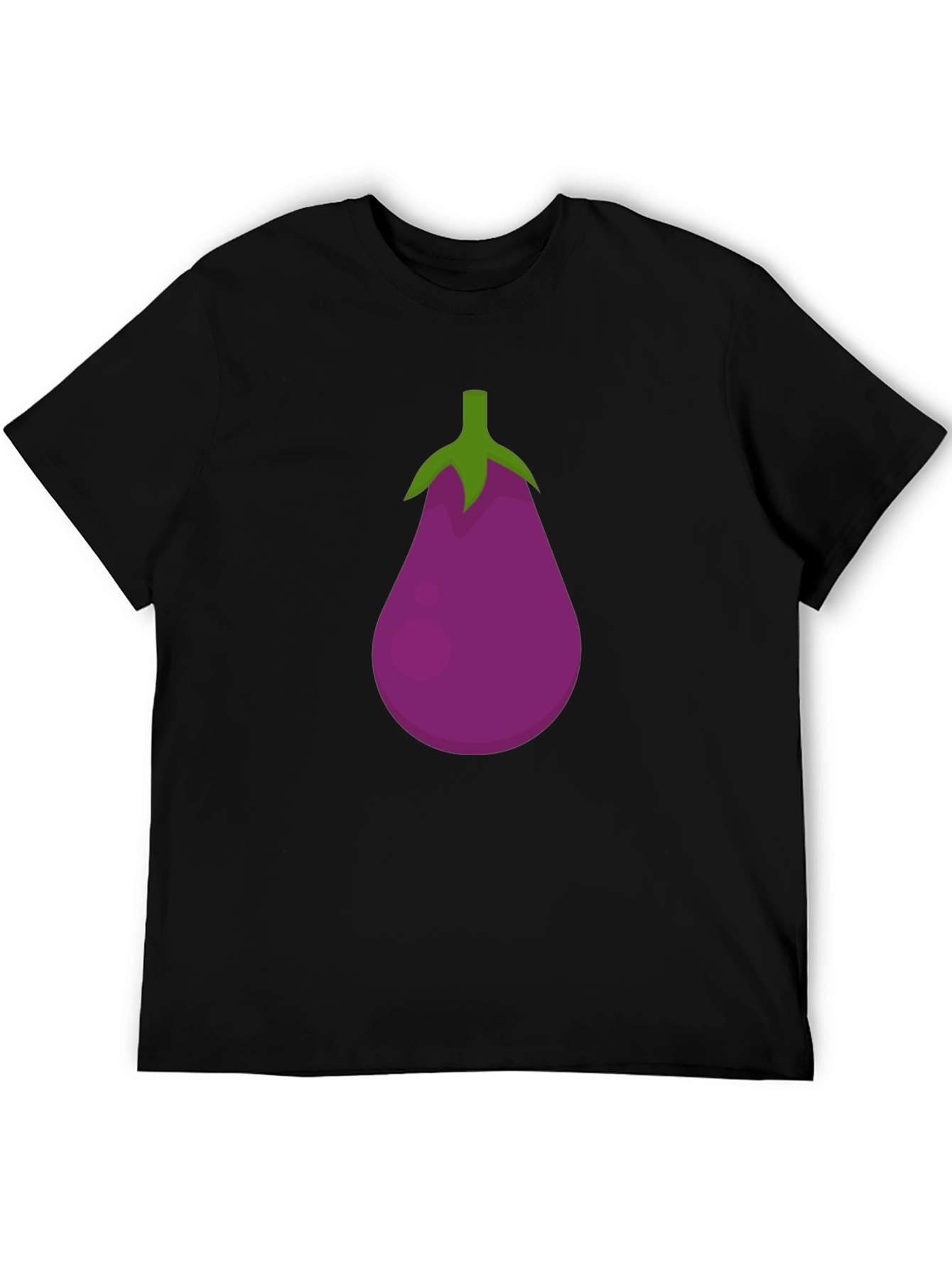 Eggplant Emoji Graphic Tee - Funny T-Shirt