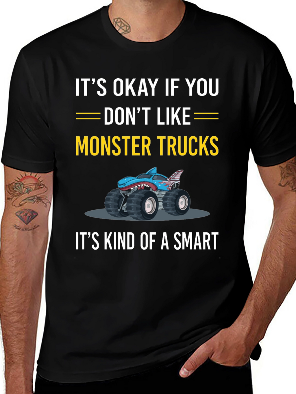 Monster Truck T-Shirt: Smart Choice Humor Tee