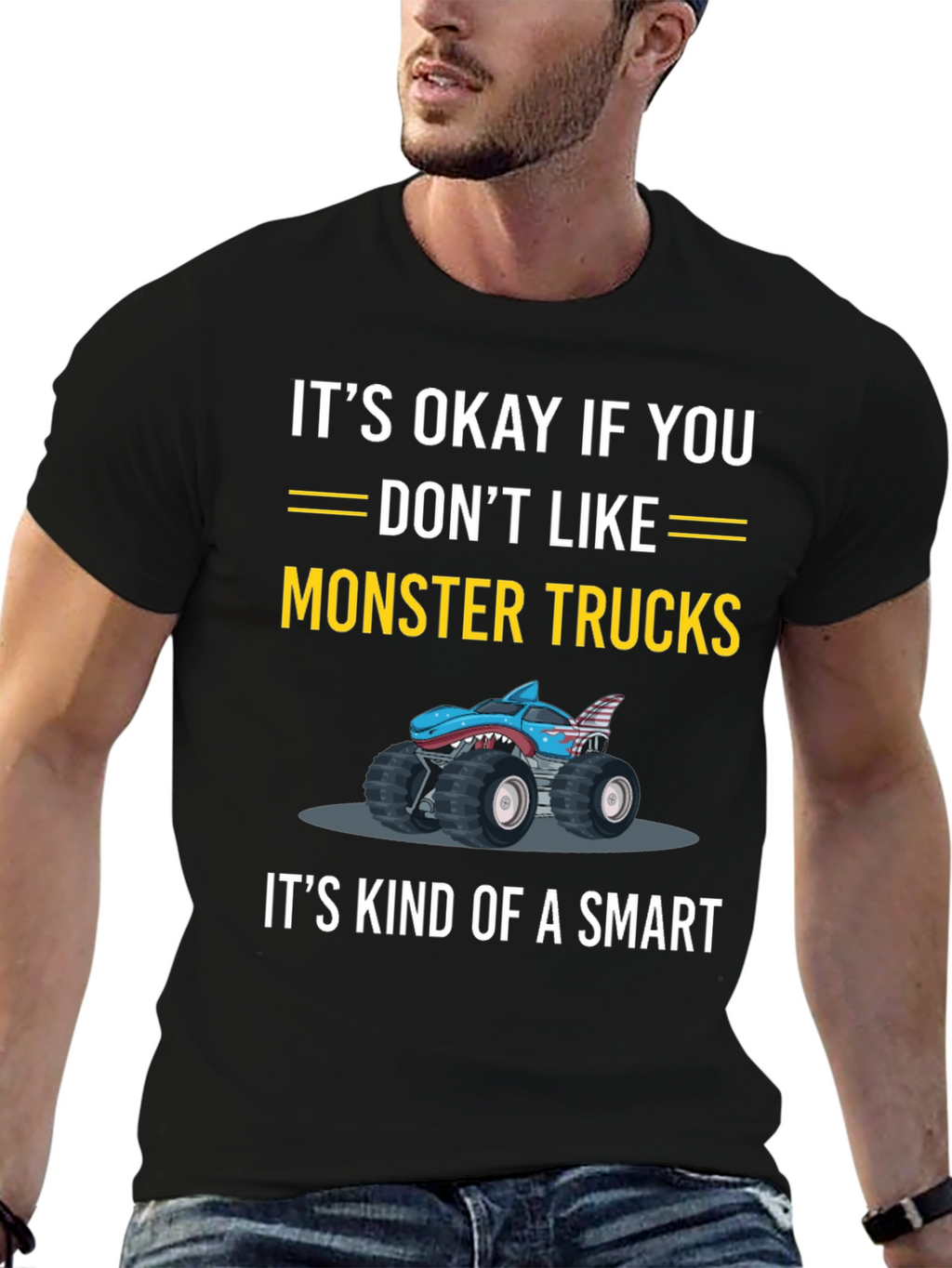 Monster Truck T-Shirt: Smart Choice Humor Tee