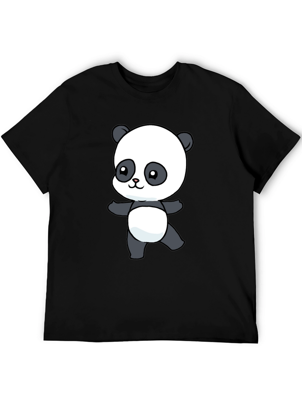 Cute Panda Bear Graphic T-Shirt