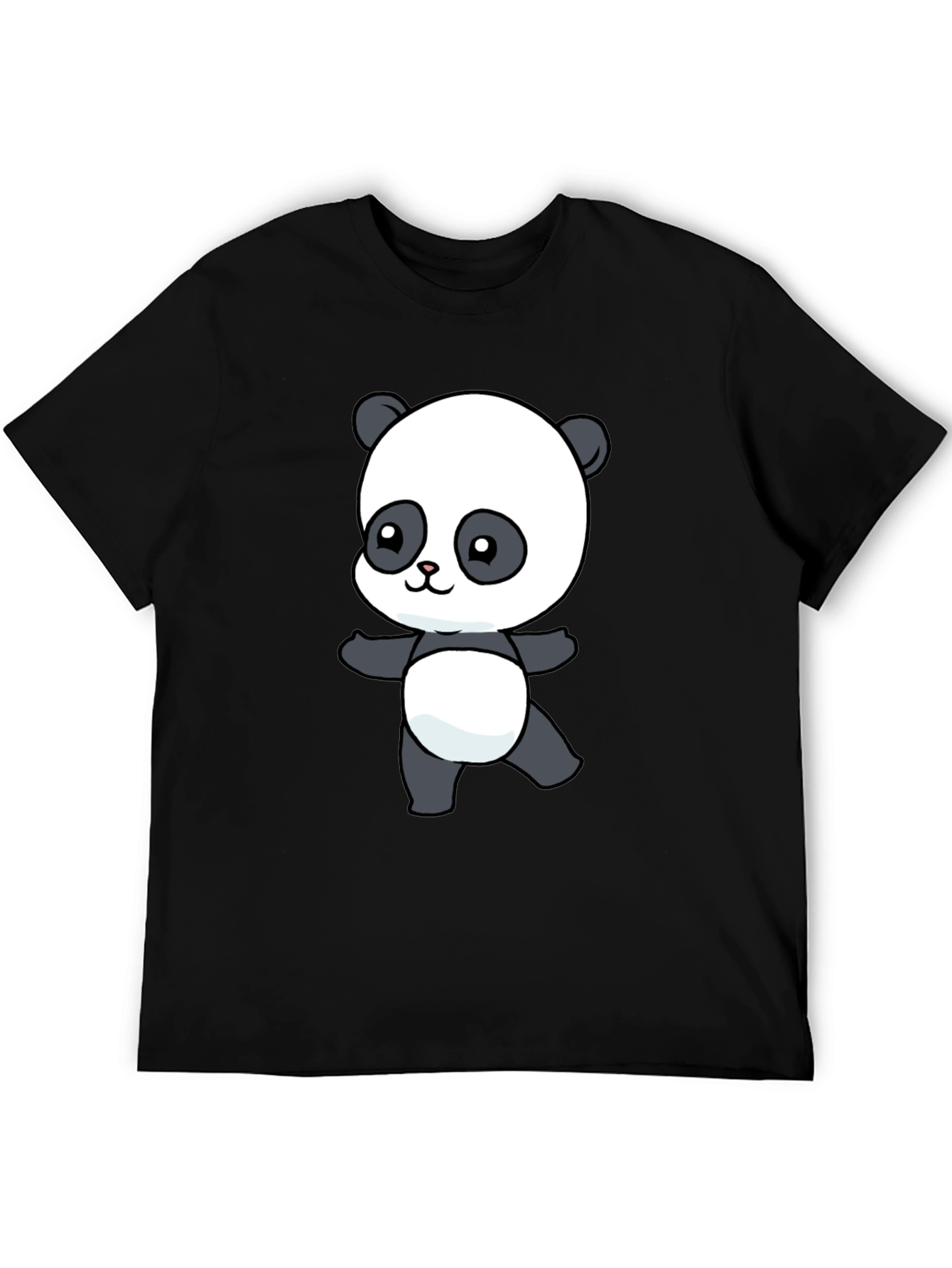 Cute Panda Bear Graphic T-Shirt