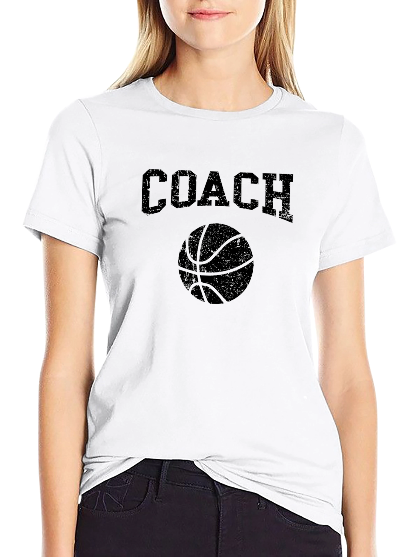 Basketball Coach Graphic T-Shirt