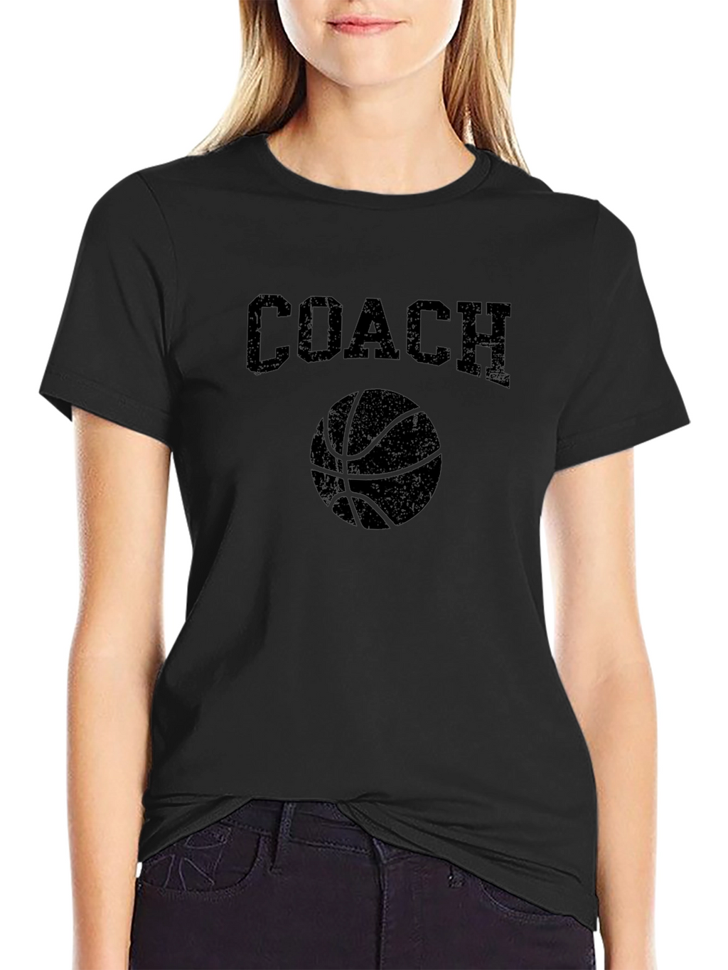 Basketball Coach Graphic T-Shirt