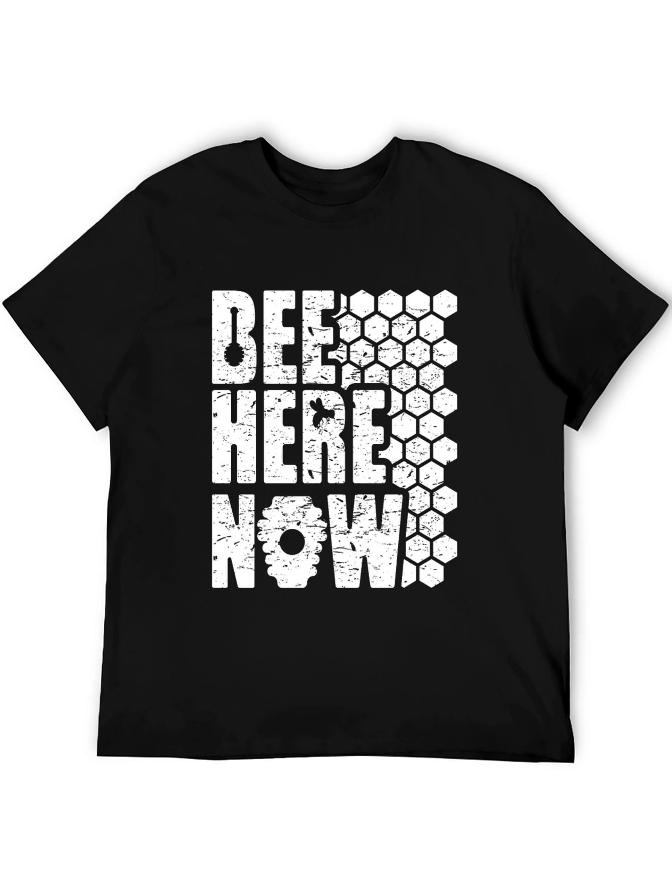 Bee Here Now Graphic Tee - Unisex T-Shirt