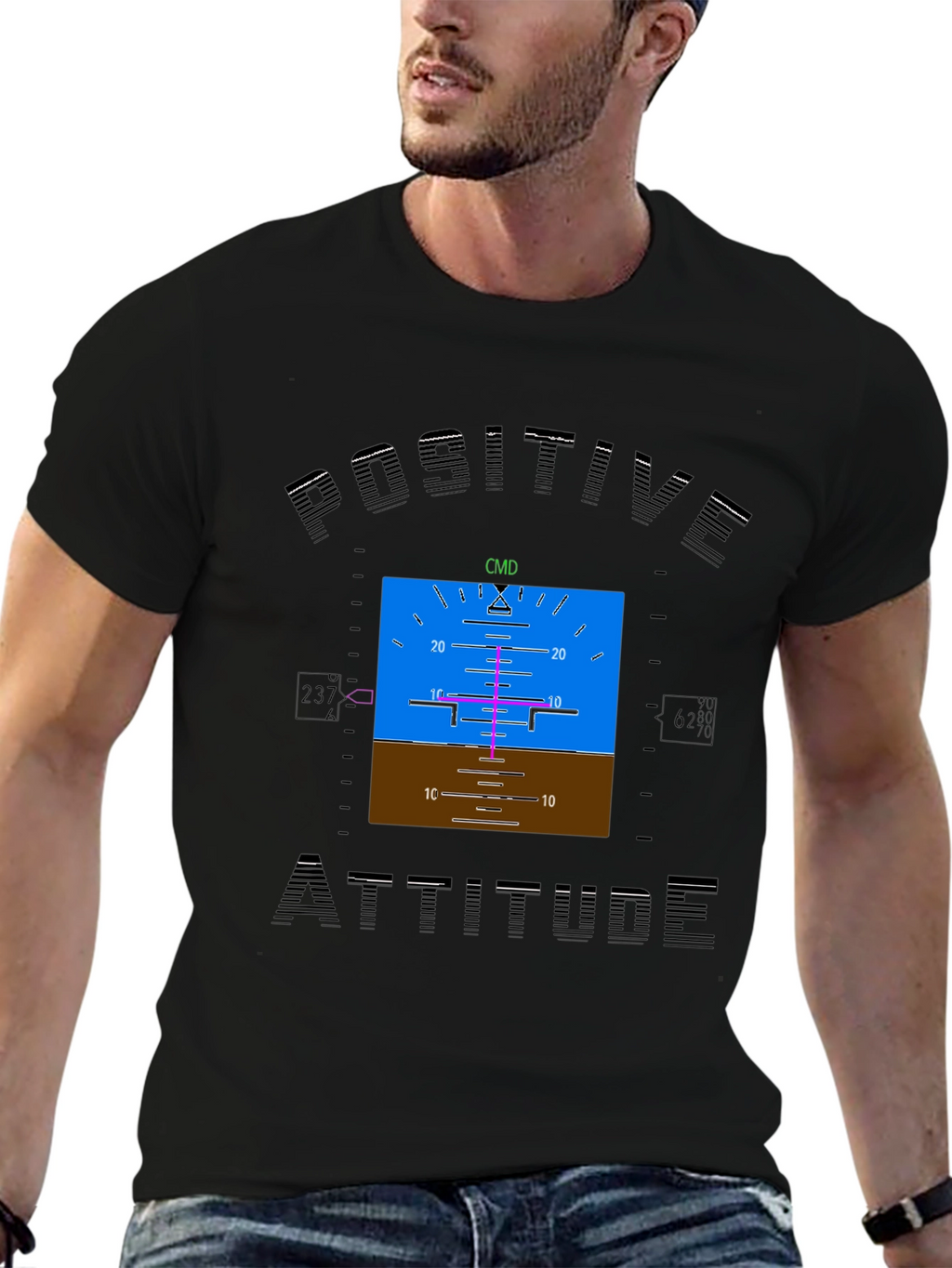 Positive Attitude Aviation T-Shirt