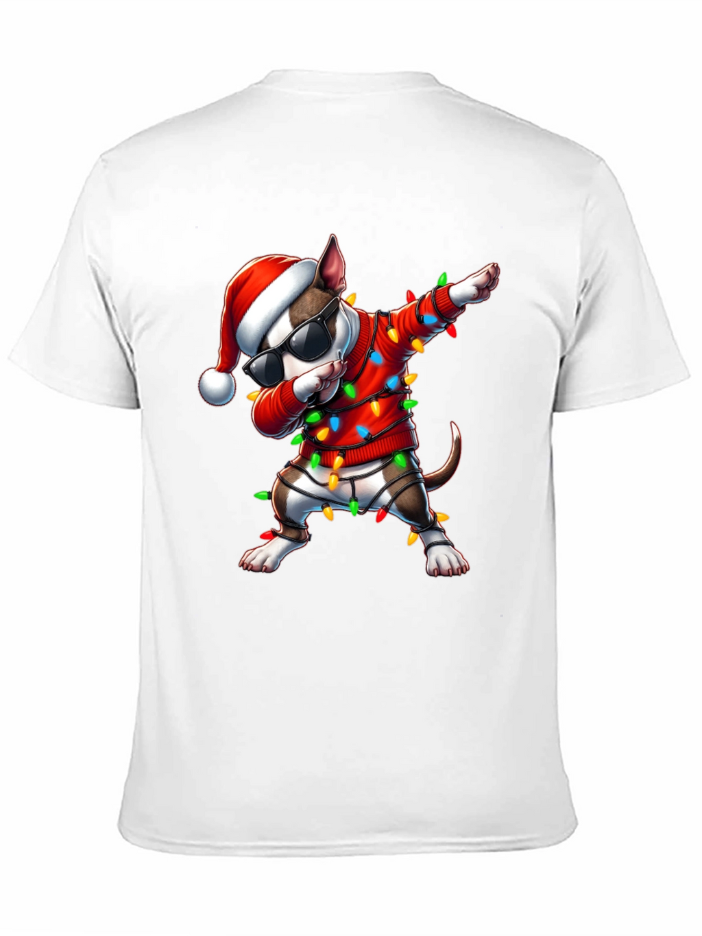 Dabbing Dog Christmas T-Shirt
