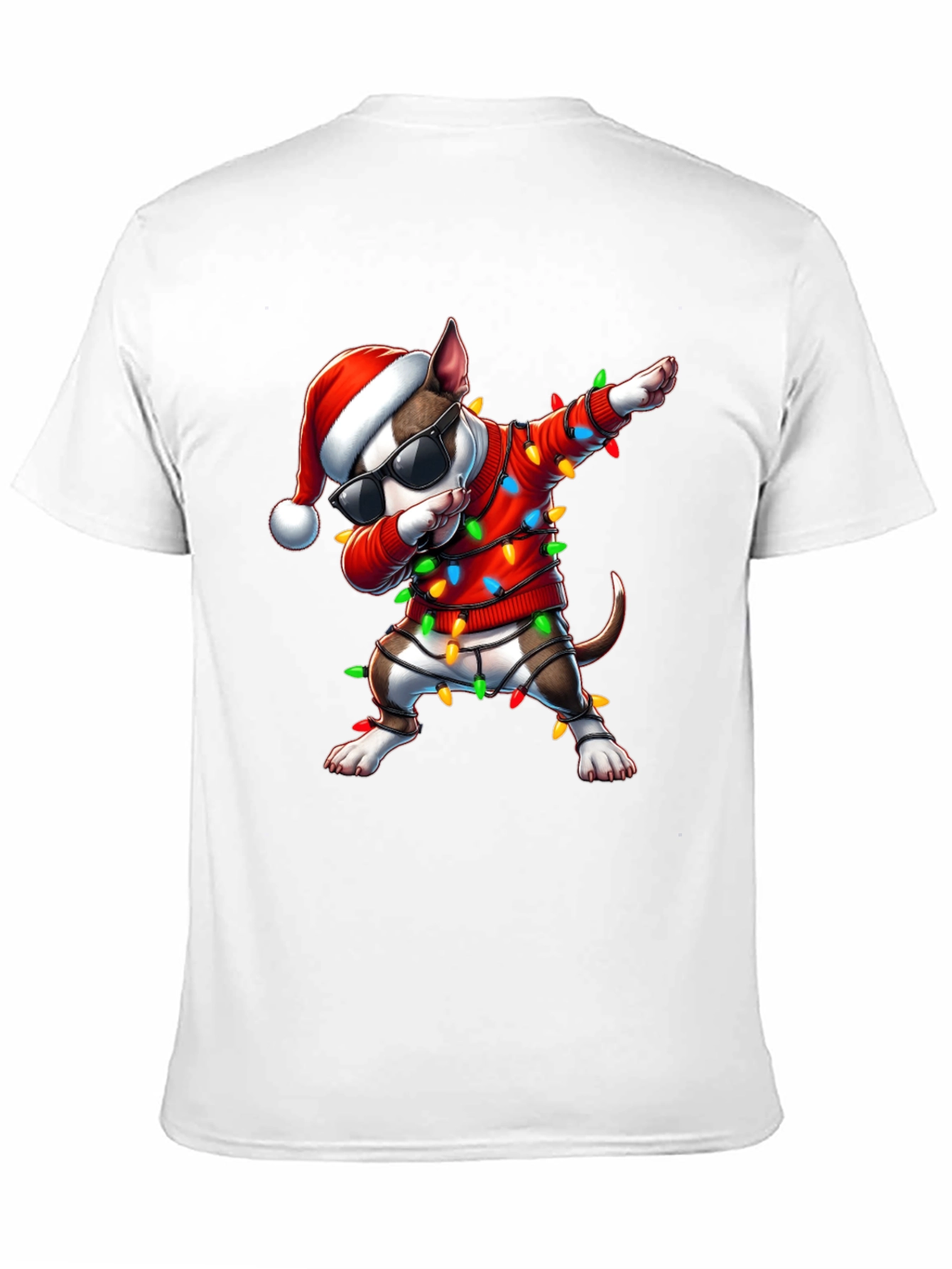 Dabbing Dog Christmas T-Shirt