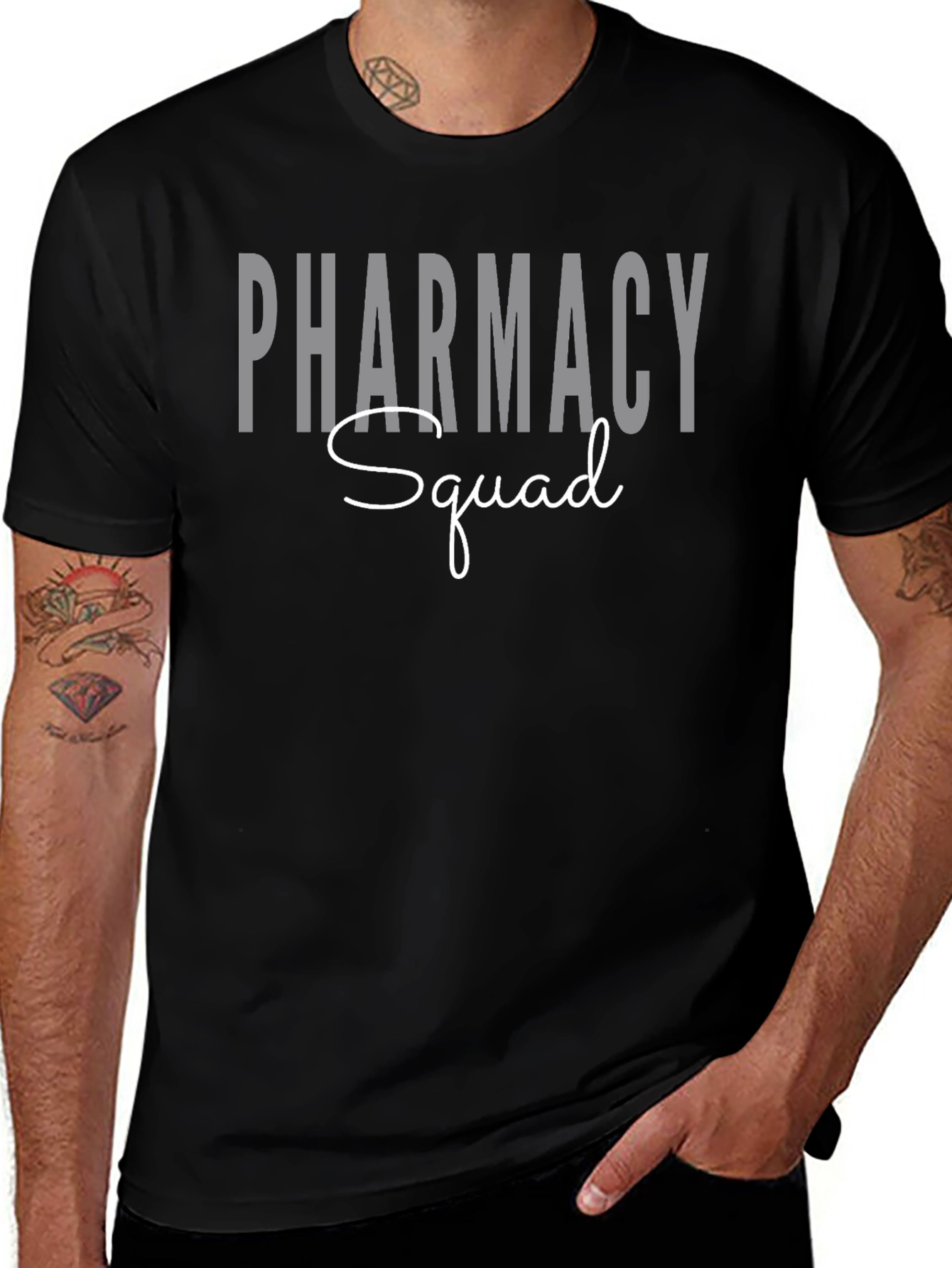 Pharmacy Squad T-Shirt - Comfortable Crew Neck Tee