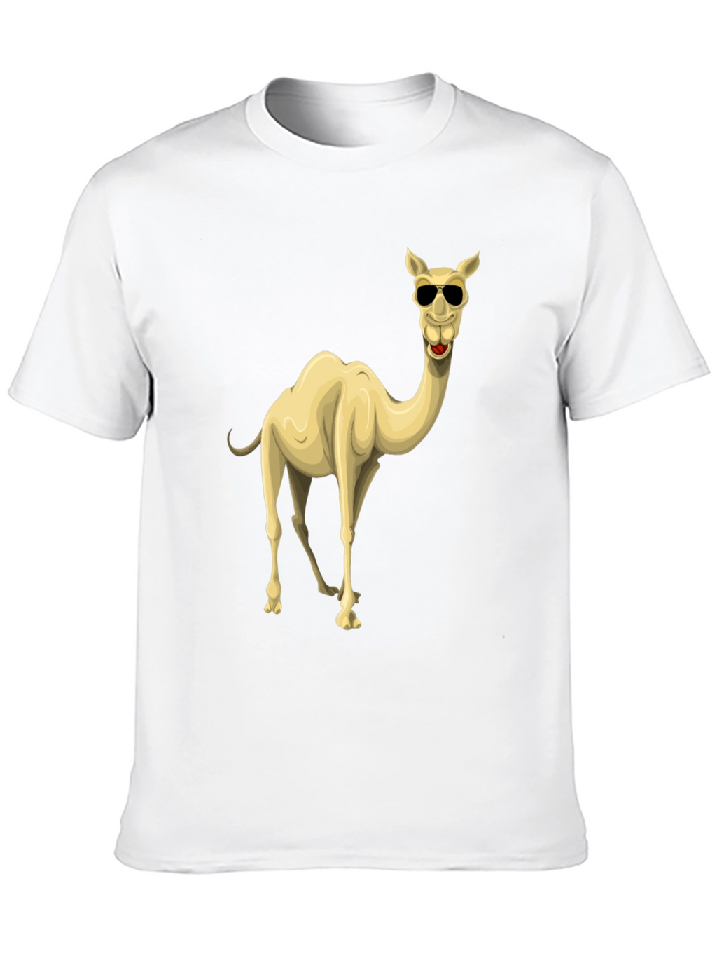 Cool Camel Black Graphic T-Shirt