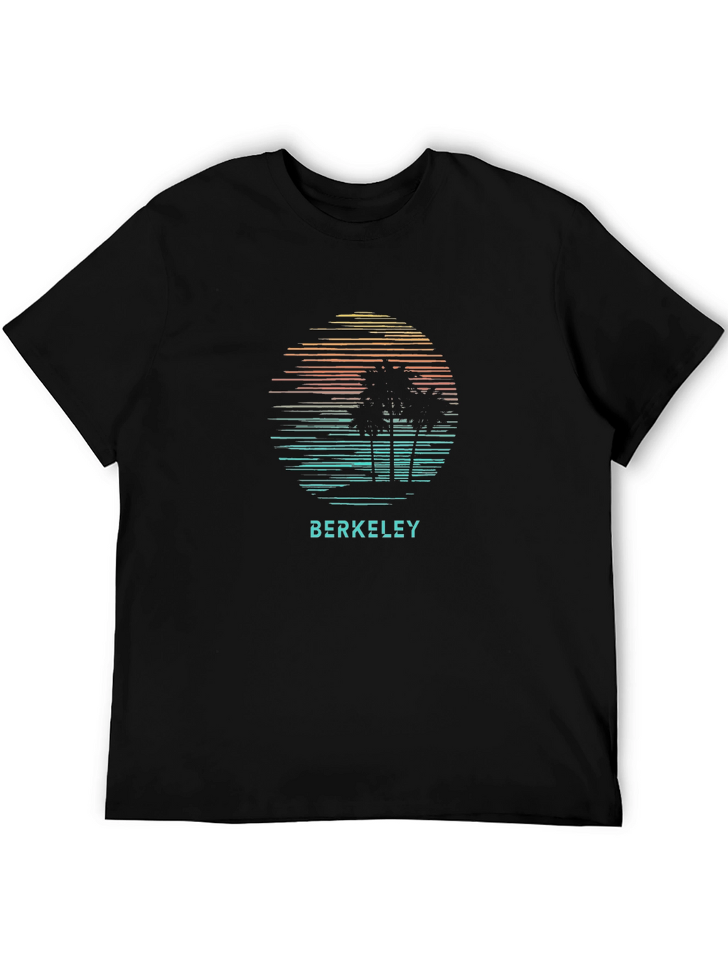 Berkeley Palm Tree Sunset Graphic T-Shirt