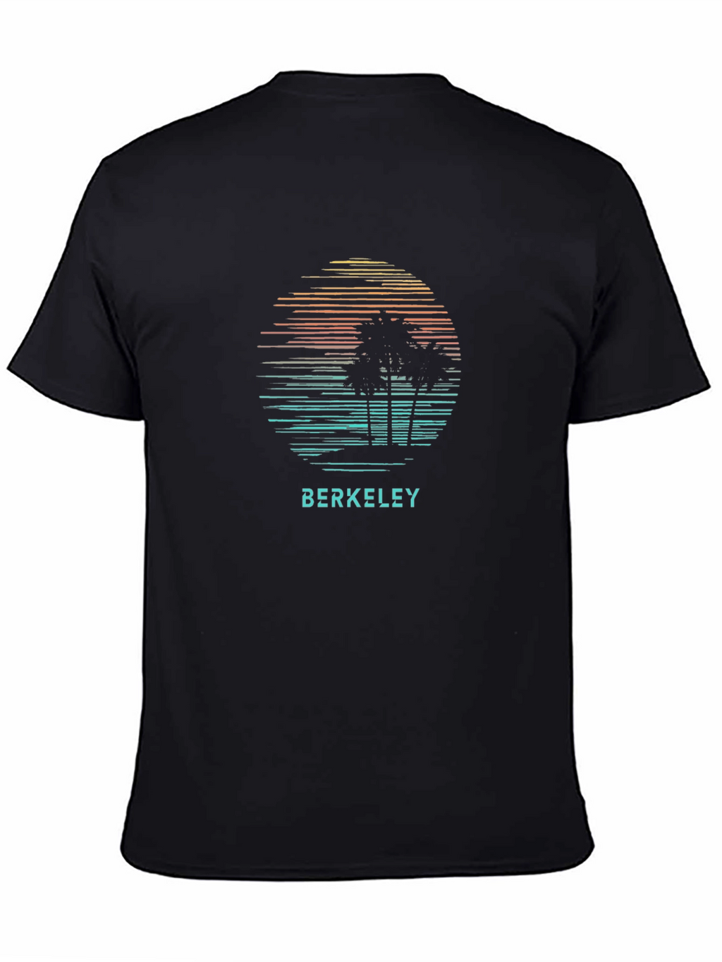 Berkeley Palm Tree Sunset Graphic T-Shirt