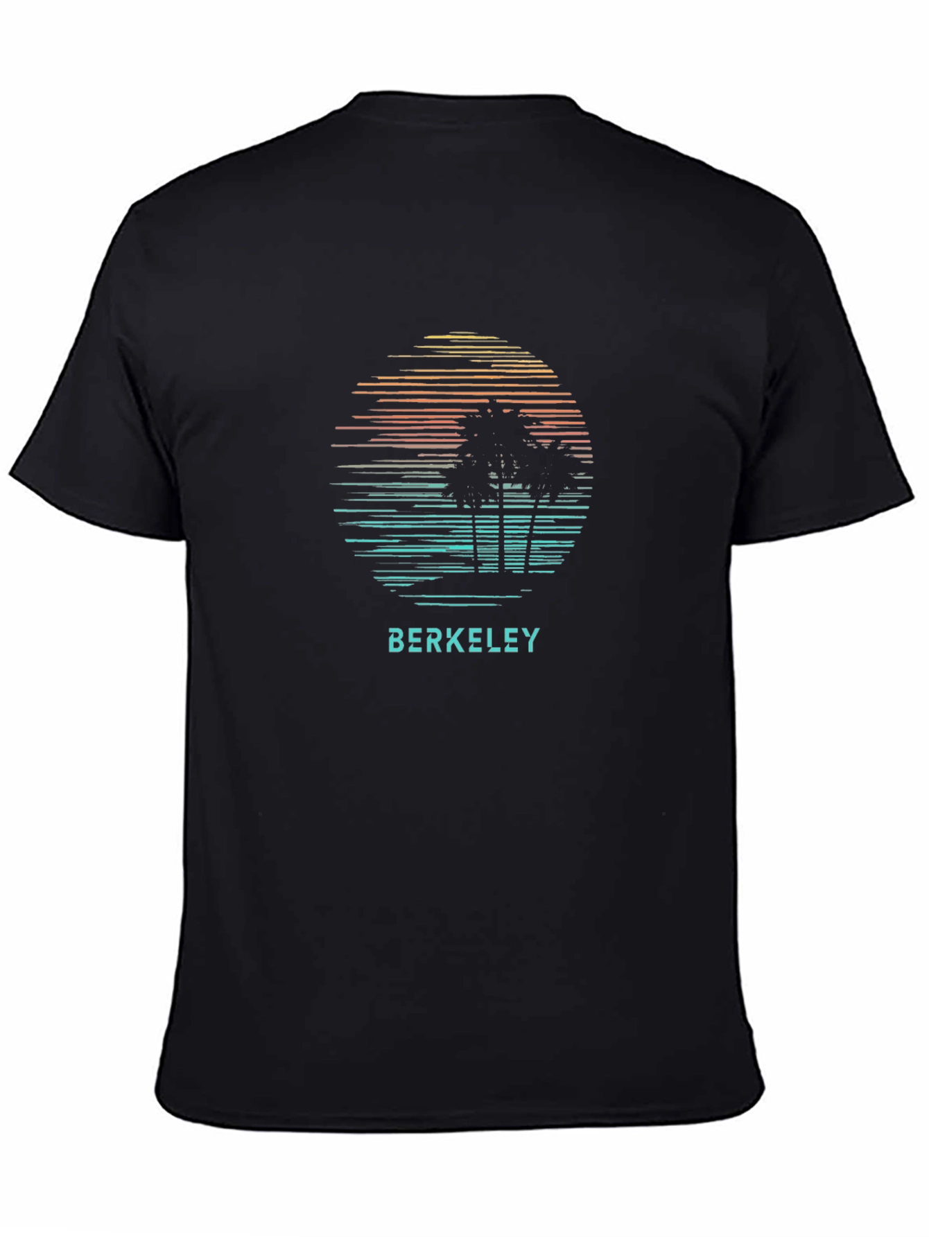 Berkeley Palm Tree Sunset Graphic T-Shirt