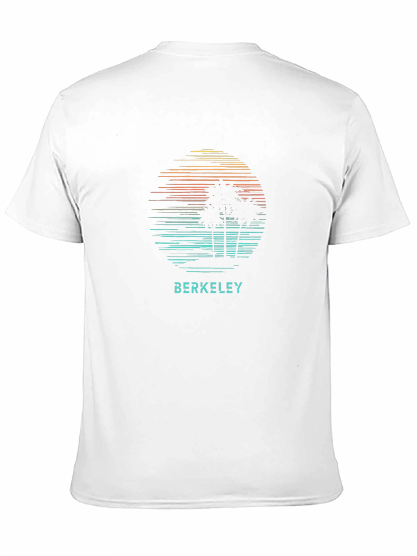 Berkeley Palm Tree Sunset Graphic T-Shirt