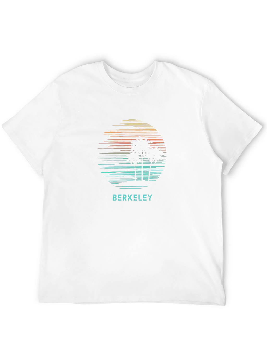 Berkeley Palm Tree Sunset Graphic T-Shirt