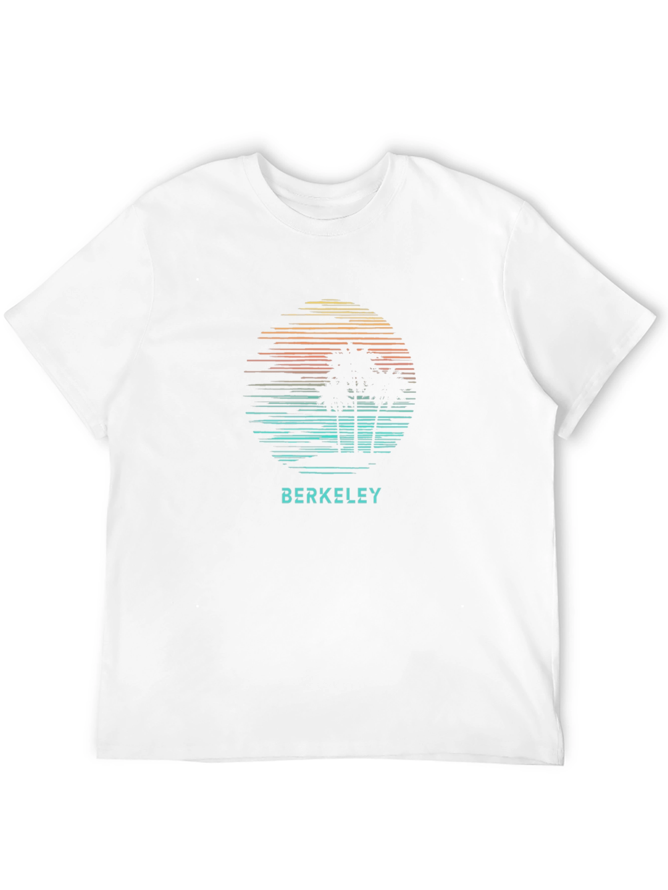 Berkeley Palm Tree Sunset Graphic T-Shirt
