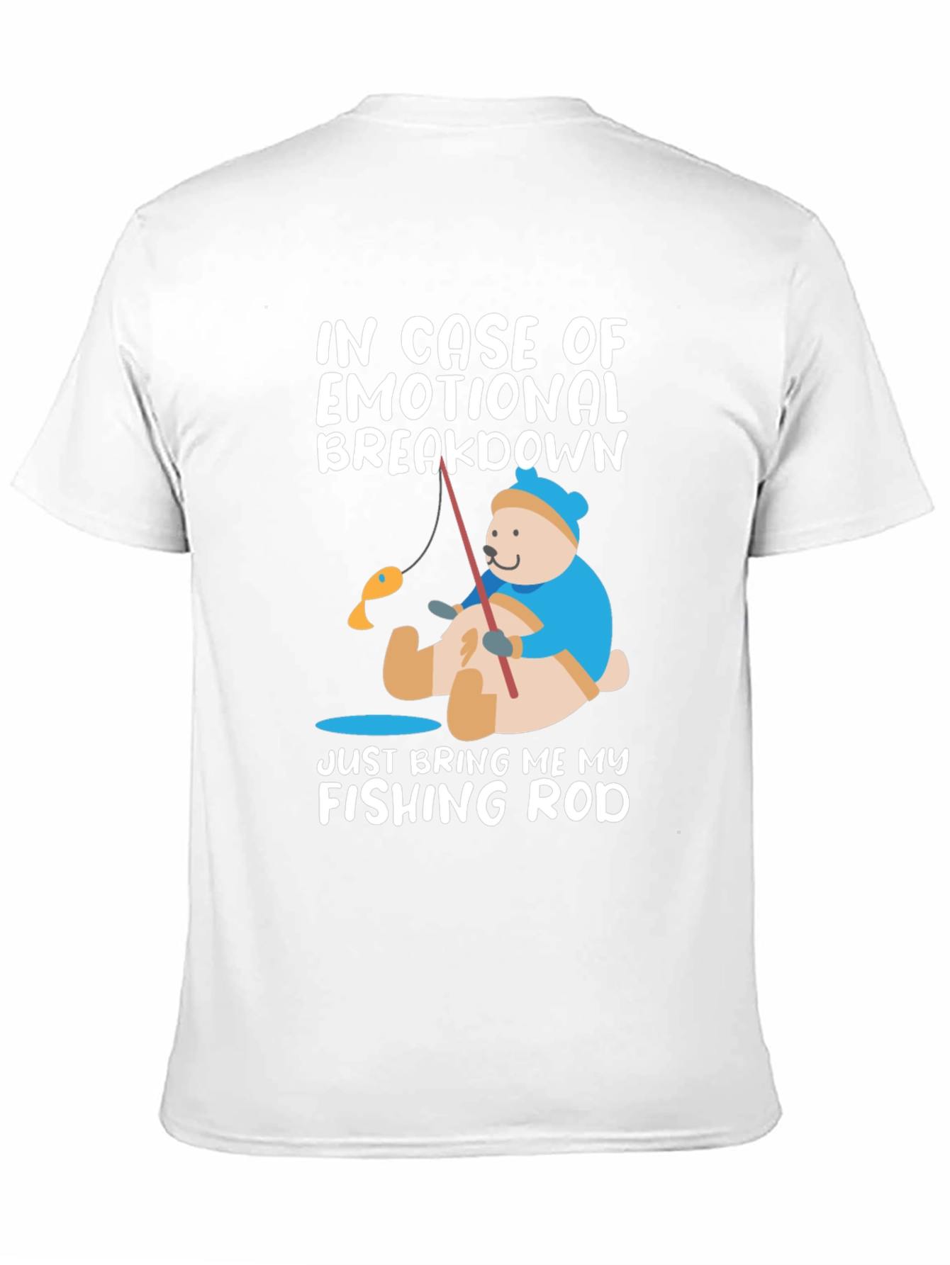 Emotional Breakdown Fishing Rod T-Shirt