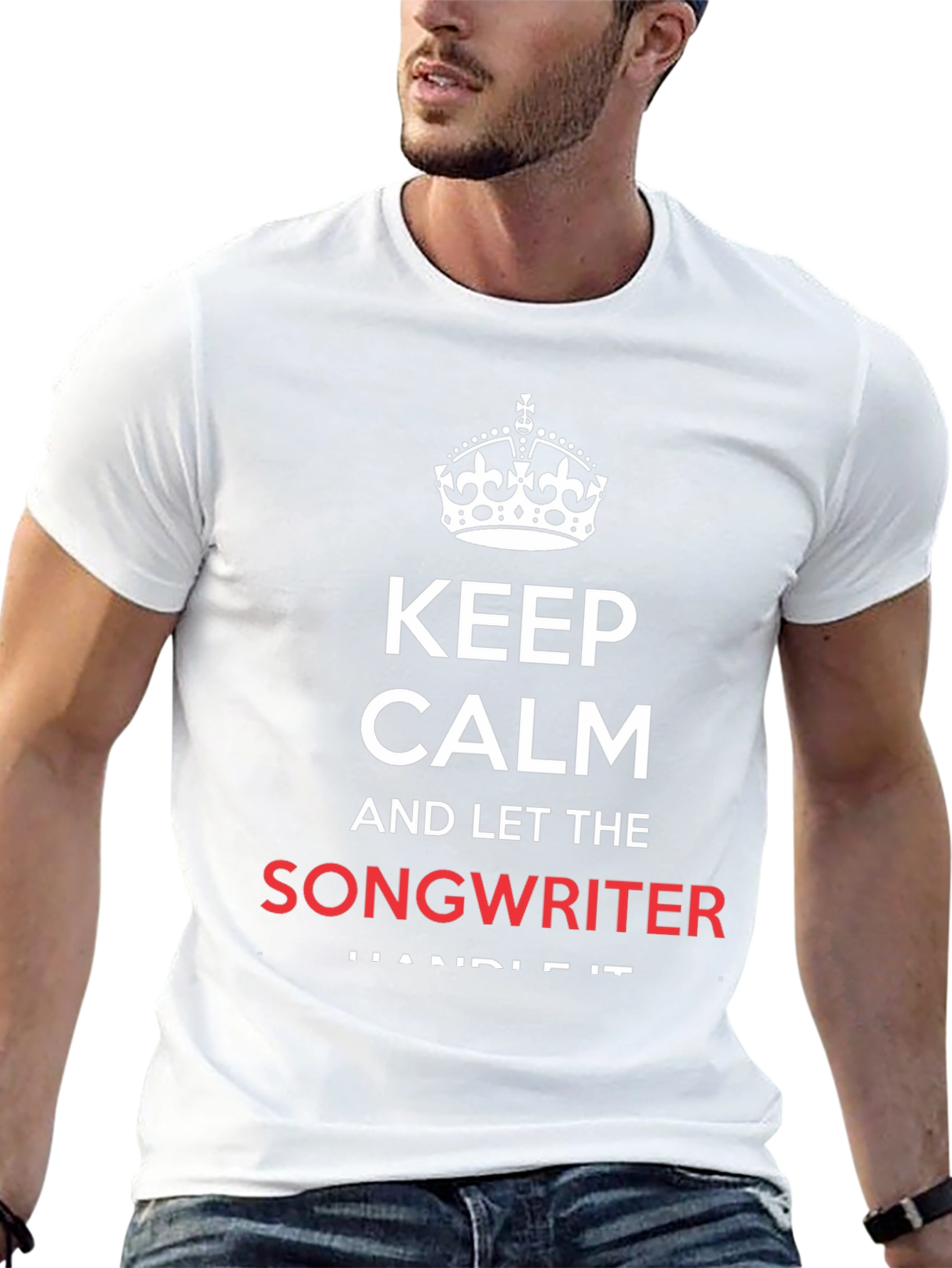 Keep Calm Songwriter Graphic Tee