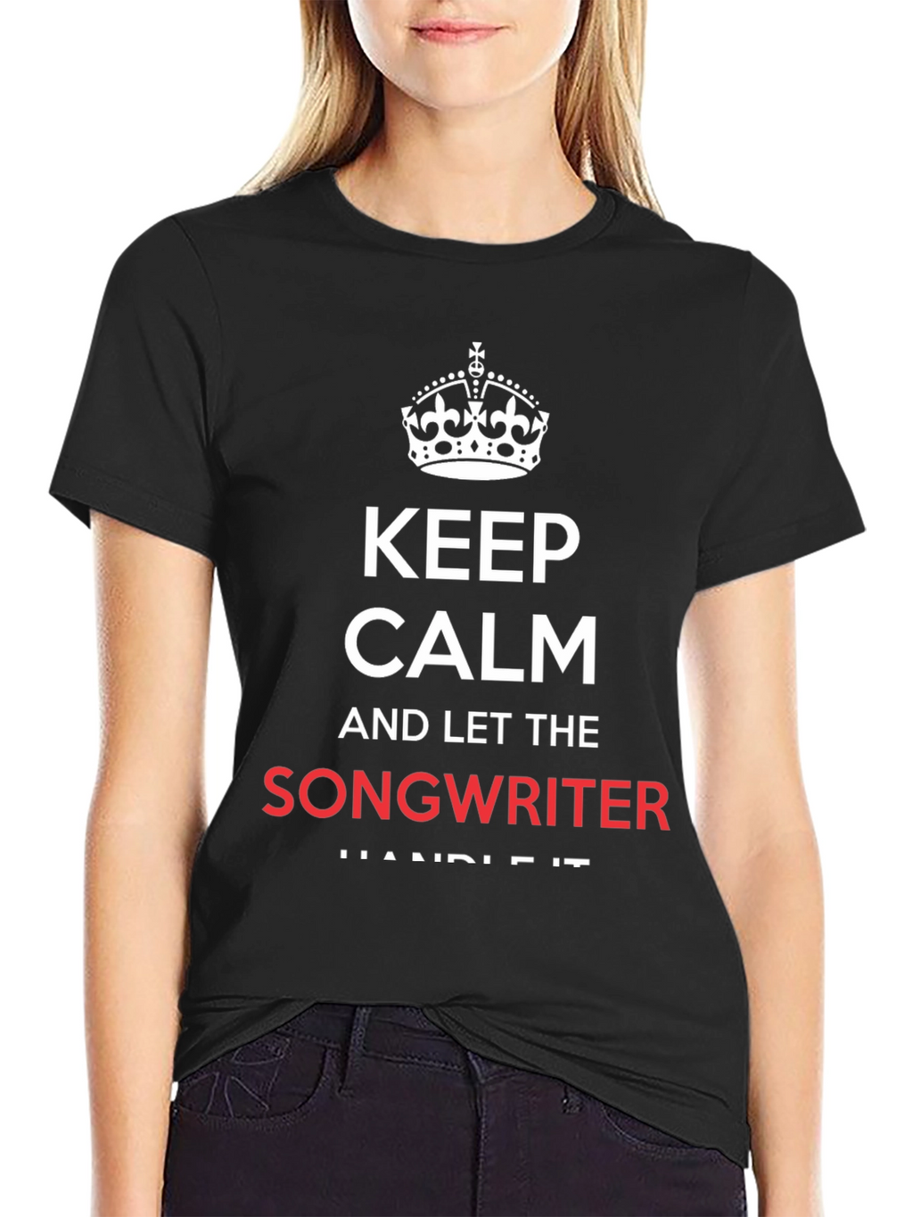 Keep Calm Songwriter Graphic Tee
