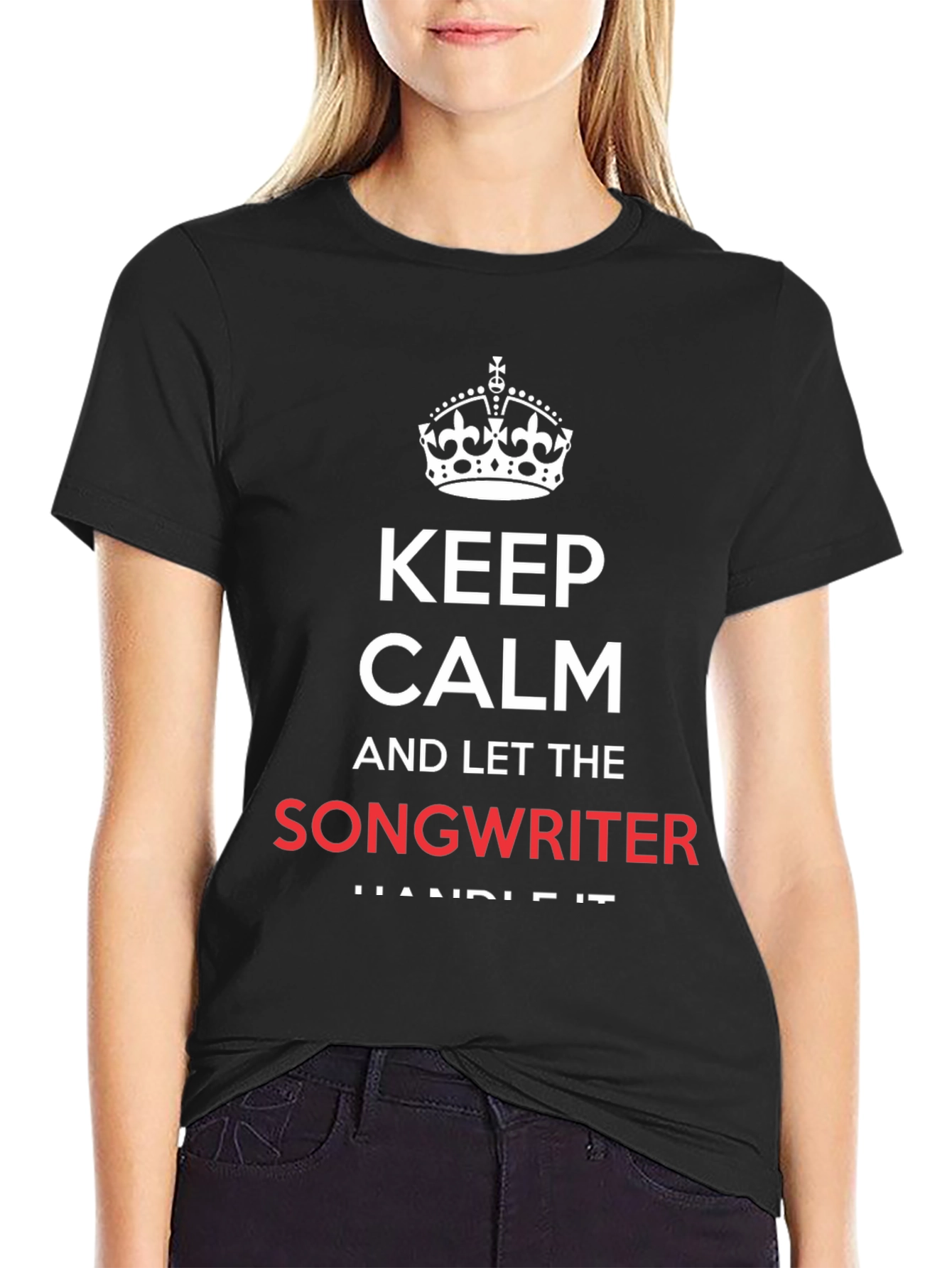 Keep Calm Songwriter Graphic Tee