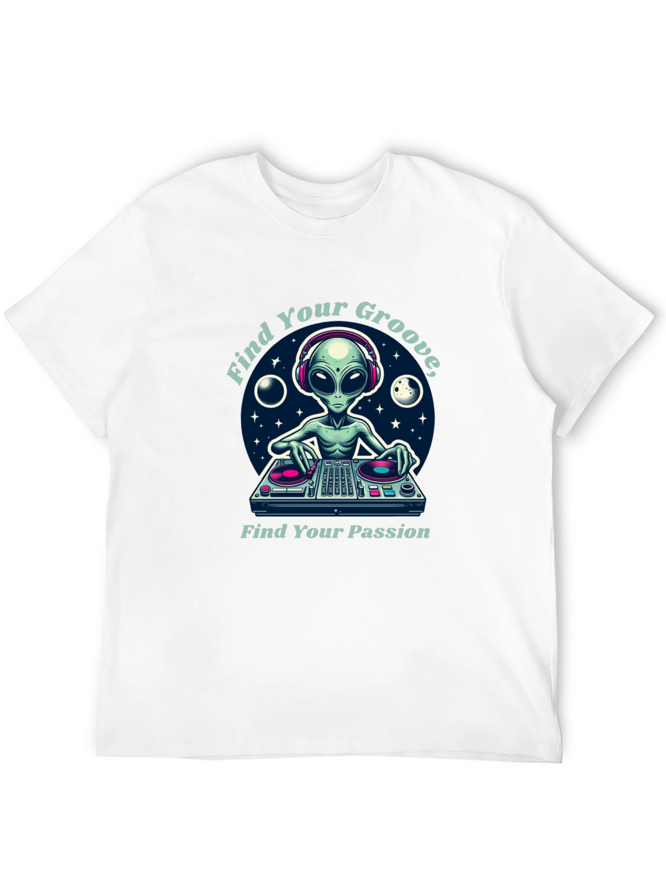Alien DJ T-Shirt: Find Your Groove & Passion