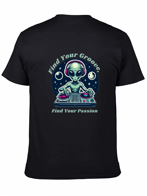 Alien DJ T-Shirt: Find Your Groove & Passion