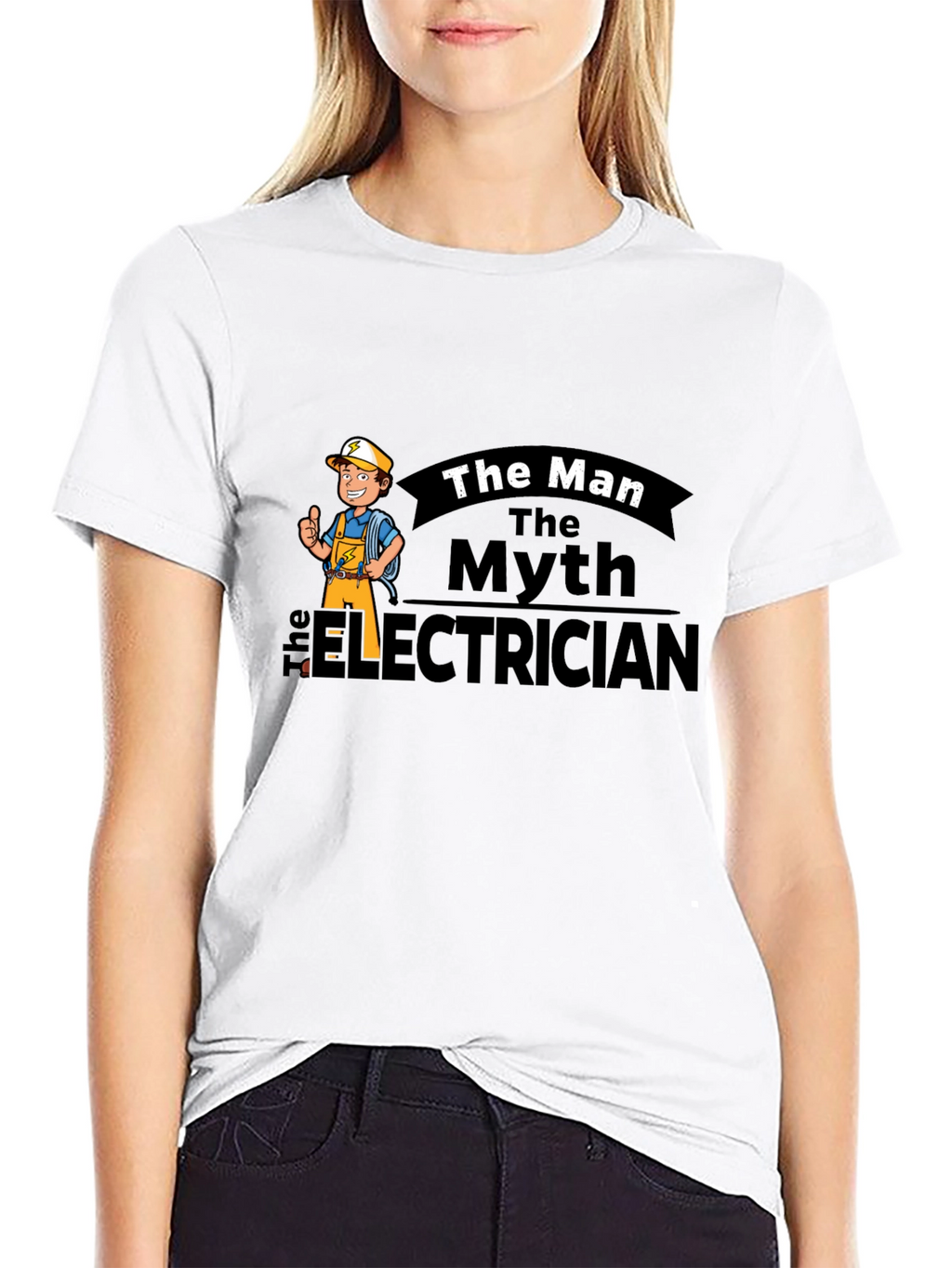 The Electrician T-Shirt - Man Myth Legend