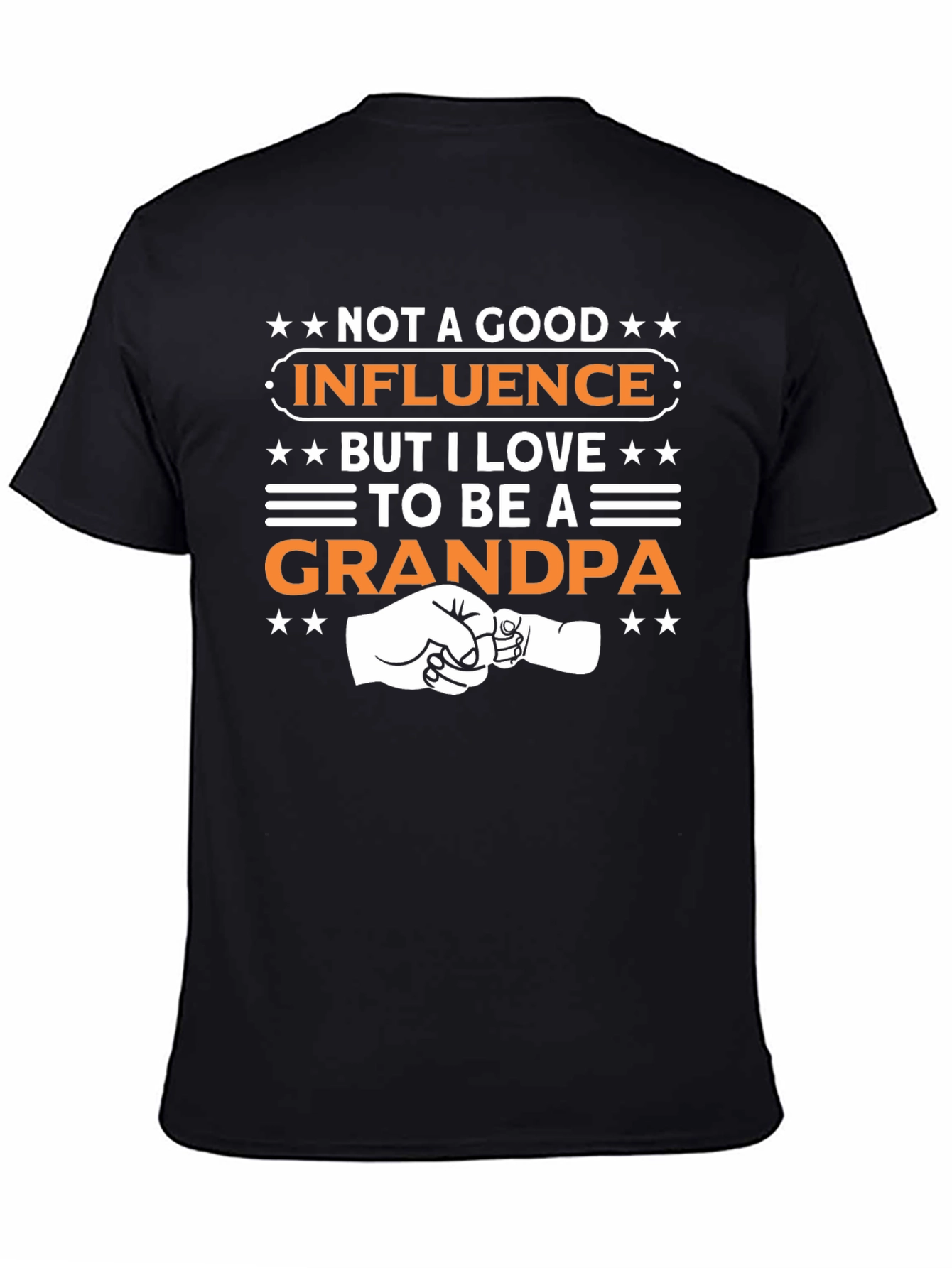 Not a Good Influence Grandpa T-Shirt