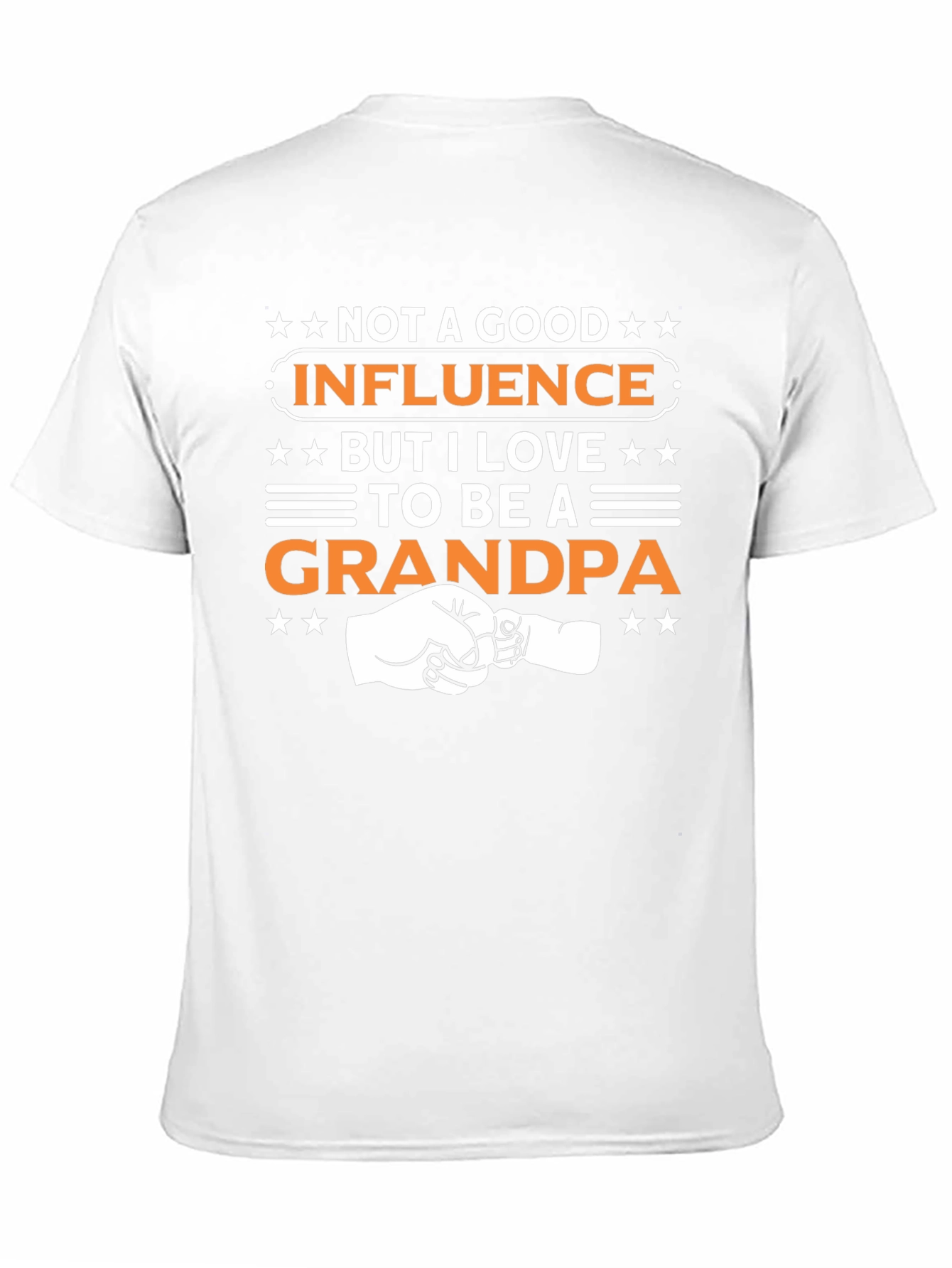 Not a Good Influence Grandpa T-Shirt