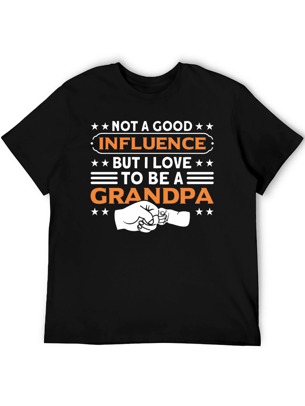 Not a Good Influence Grandpa T-Shirt
