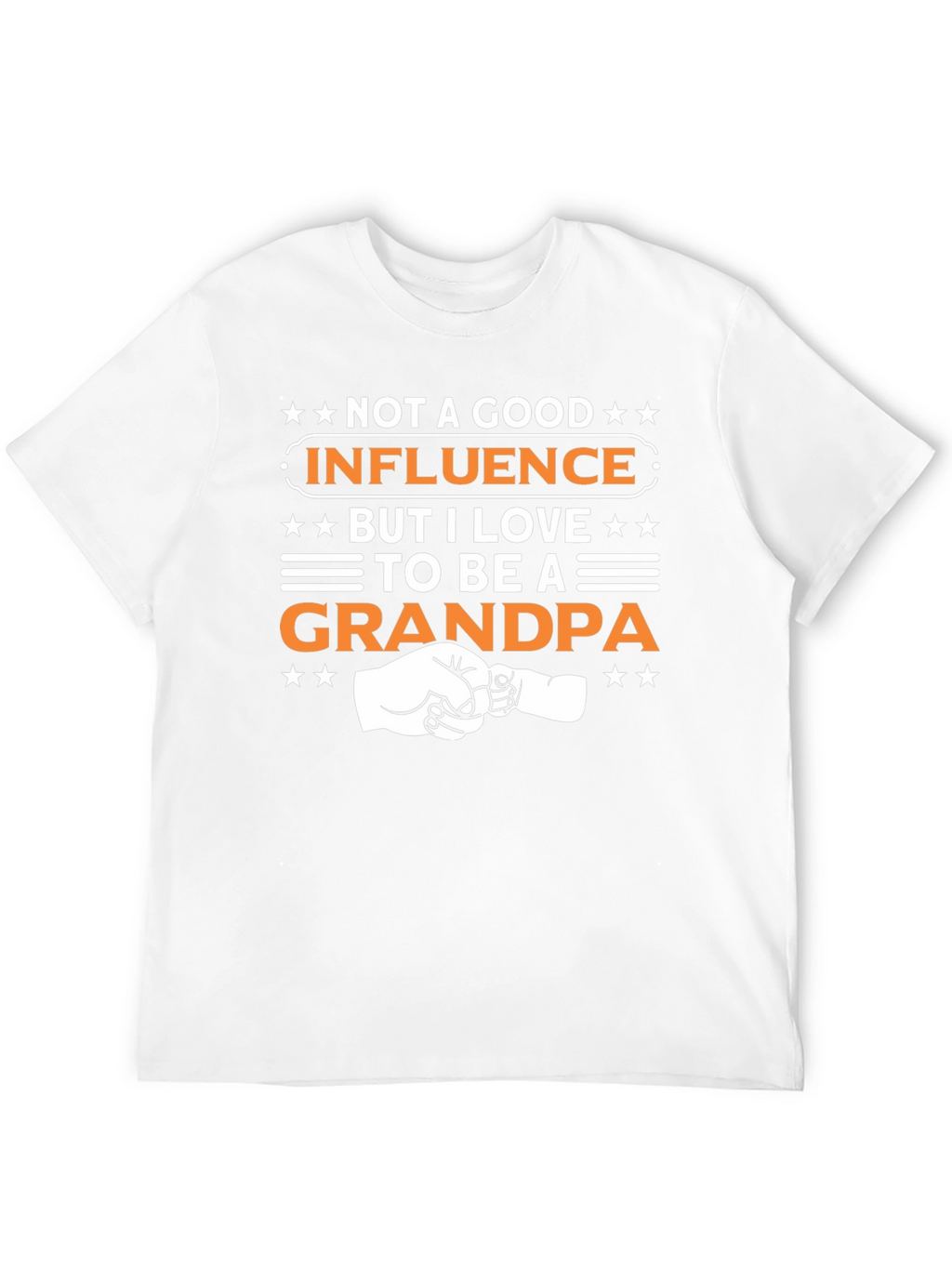 Not a Good Influence Grandpa T-Shirt