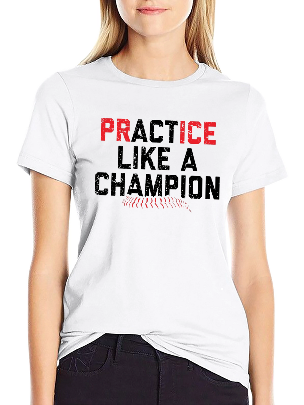 Practice Like A Champion Graphic T-Shirt