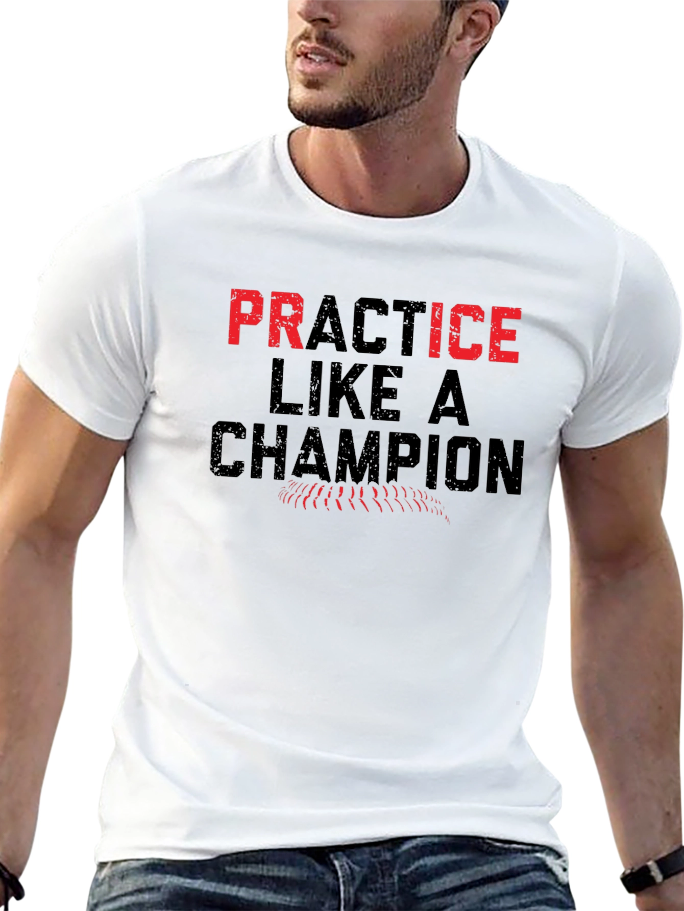 Practice Like A Champion Graphic T-Shirt