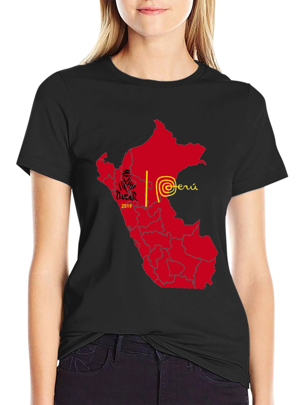 Peru Dakar 2019 Black T-Shirt