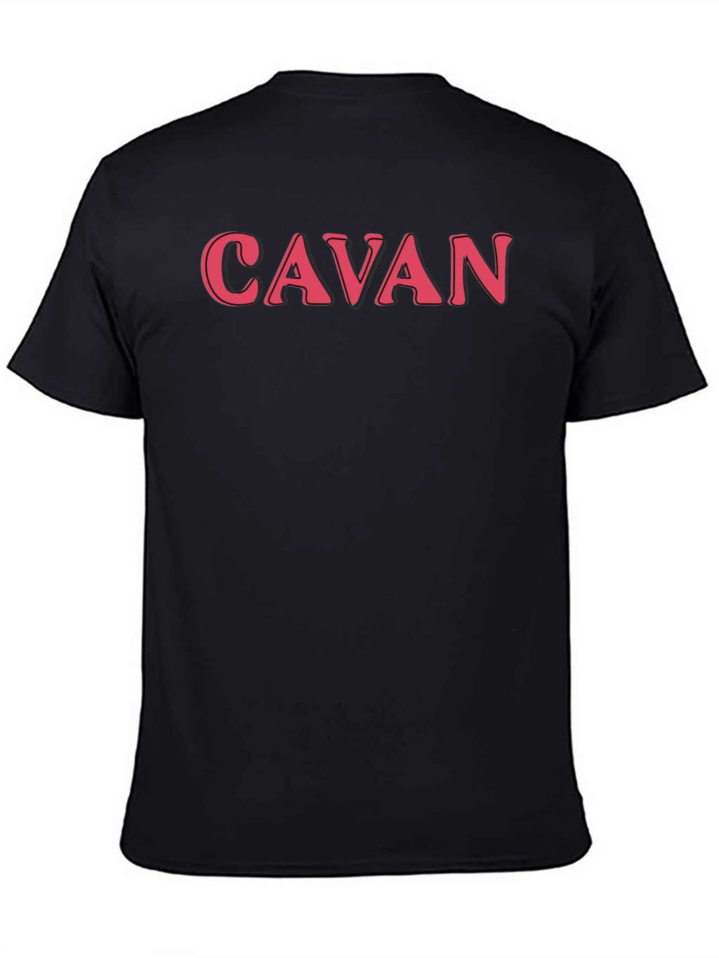 Cavan Text Graphic T-Shirt - Black