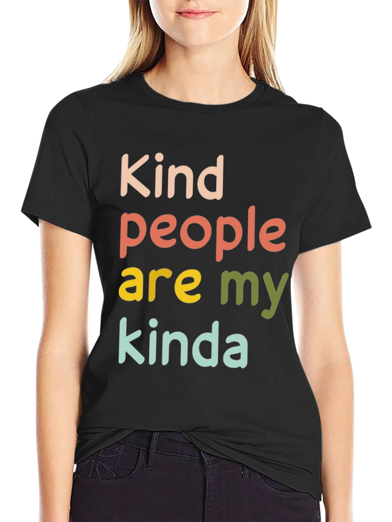 Kind People Kinda Shirt - Graphic Tee