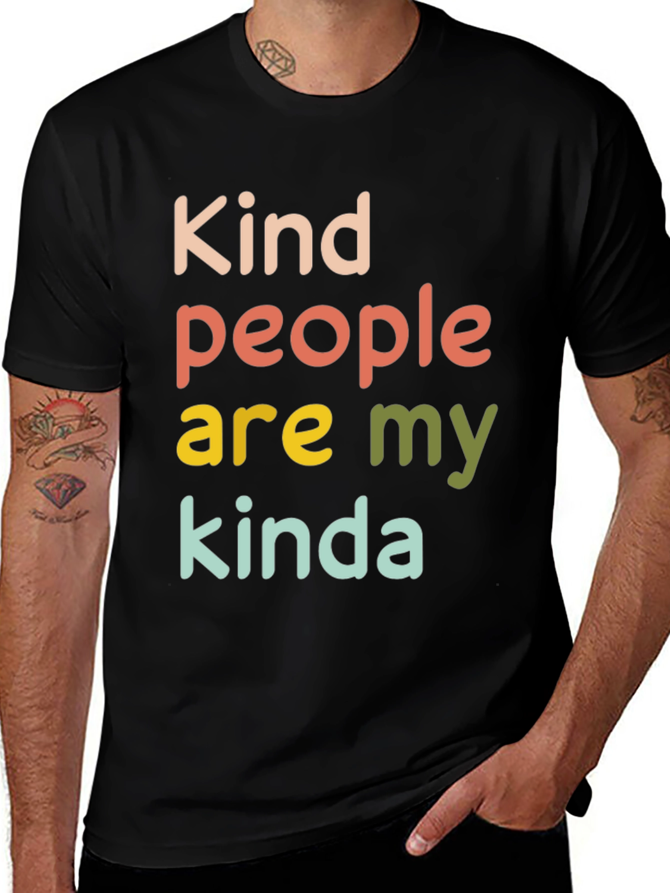 Kind People Kinda Shirt - Graphic Tee