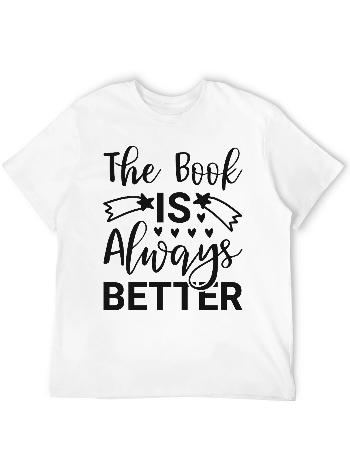 Mens Black Graphic T-Shirt