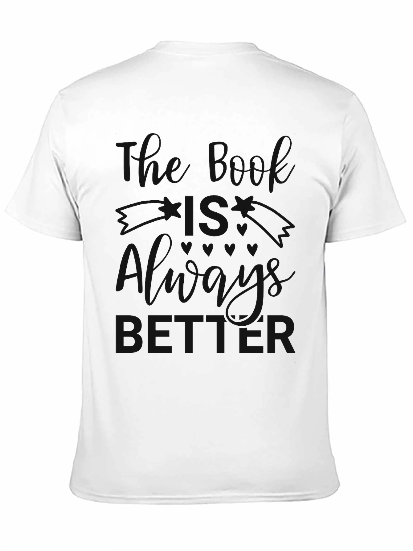 Mens Black Graphic T-Shirt