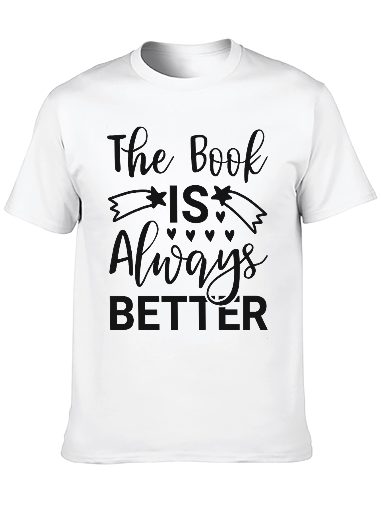 Mens Black Graphic T-Shirt