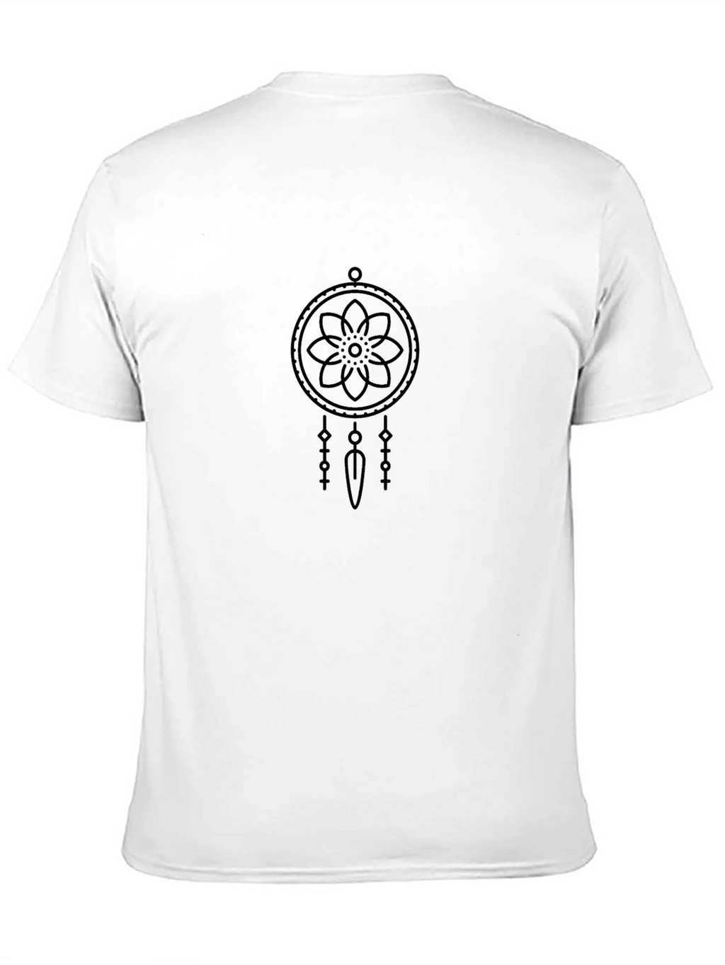 Dreamcatcher Graphic Black Tee - Stylish Casual Wear