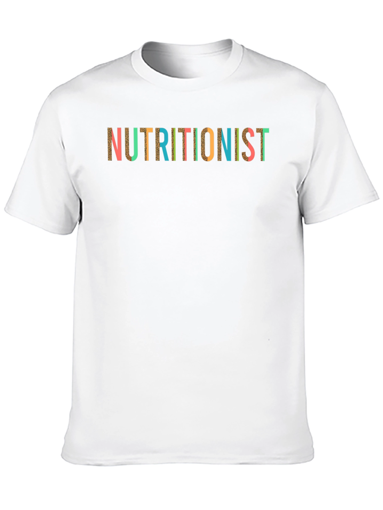 Nutritionist Colorful Graphic Tee - Unisex