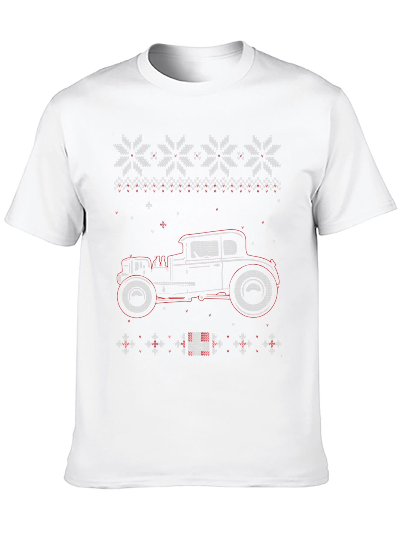 Vintage Car Christmas Sweater T-Shirt
