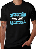 Be Brave Jump Around Badger T-Shirt