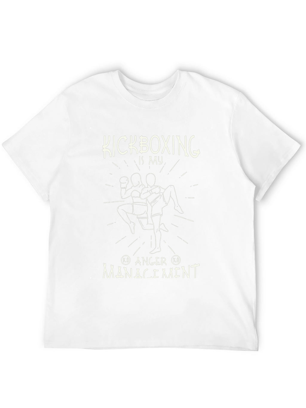 Kickboxing Anger Management T-Shirt