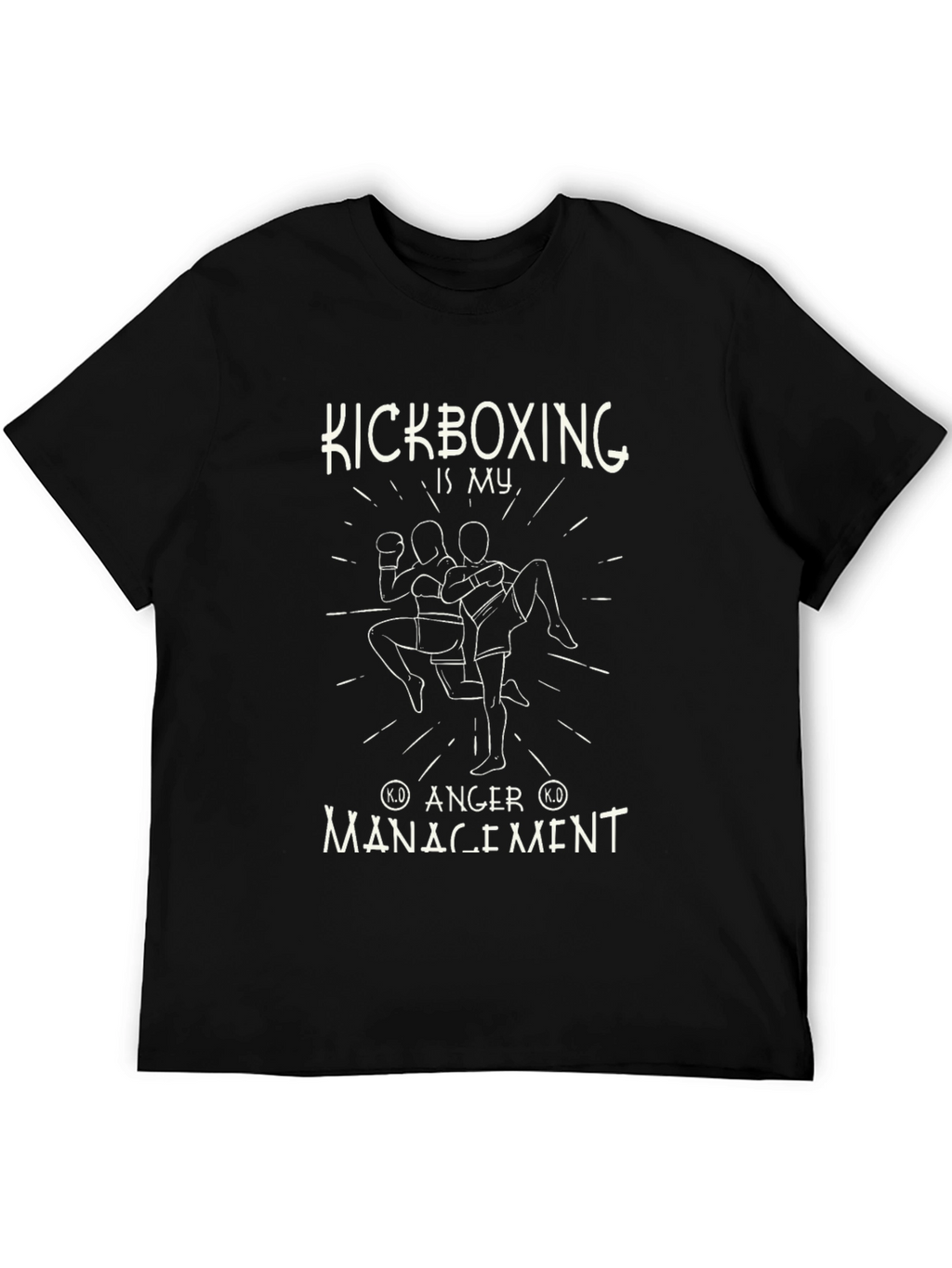 Kickboxing Anger Management T-Shirt
