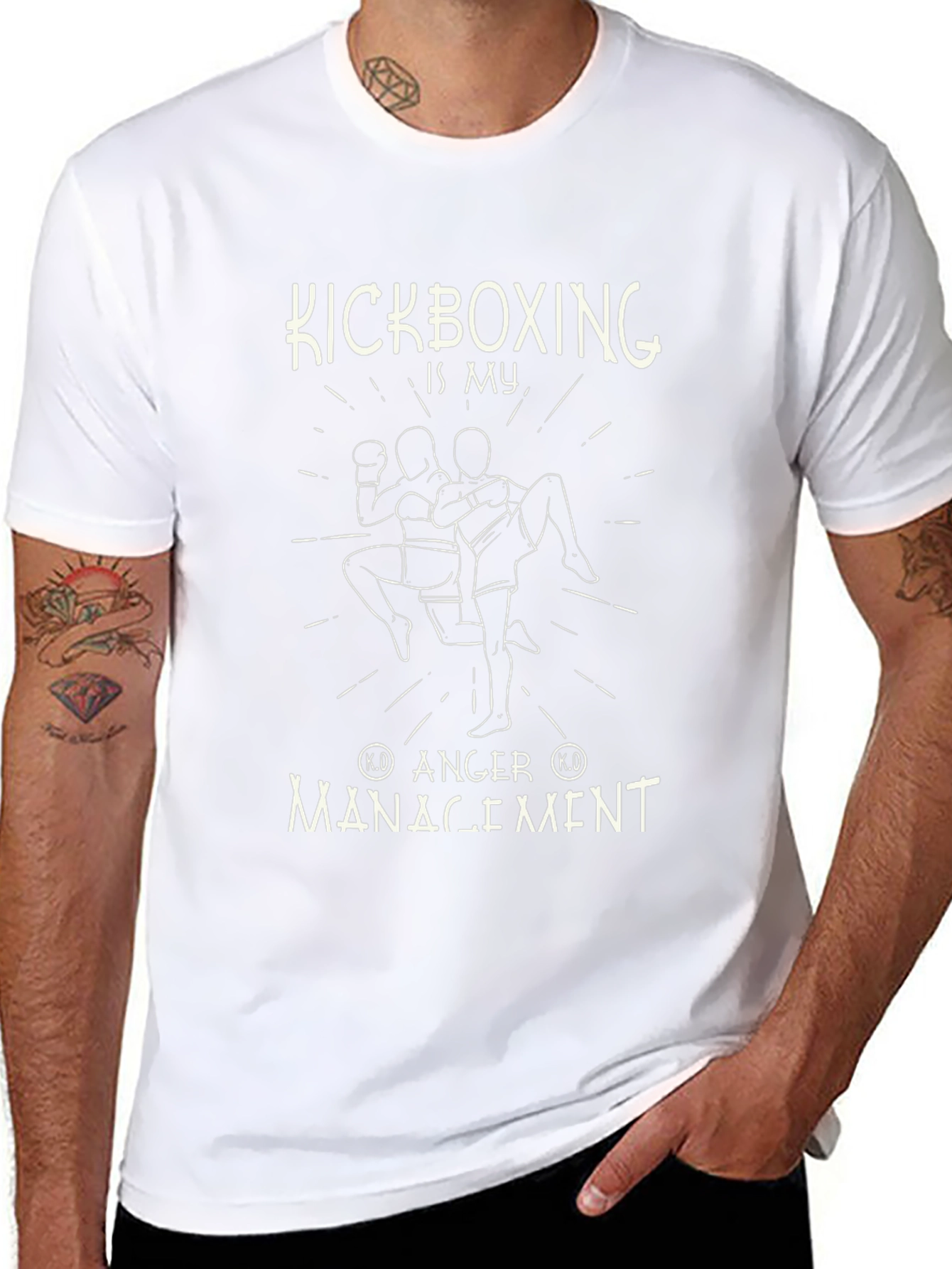 Kickboxing Anger Management T-Shirt