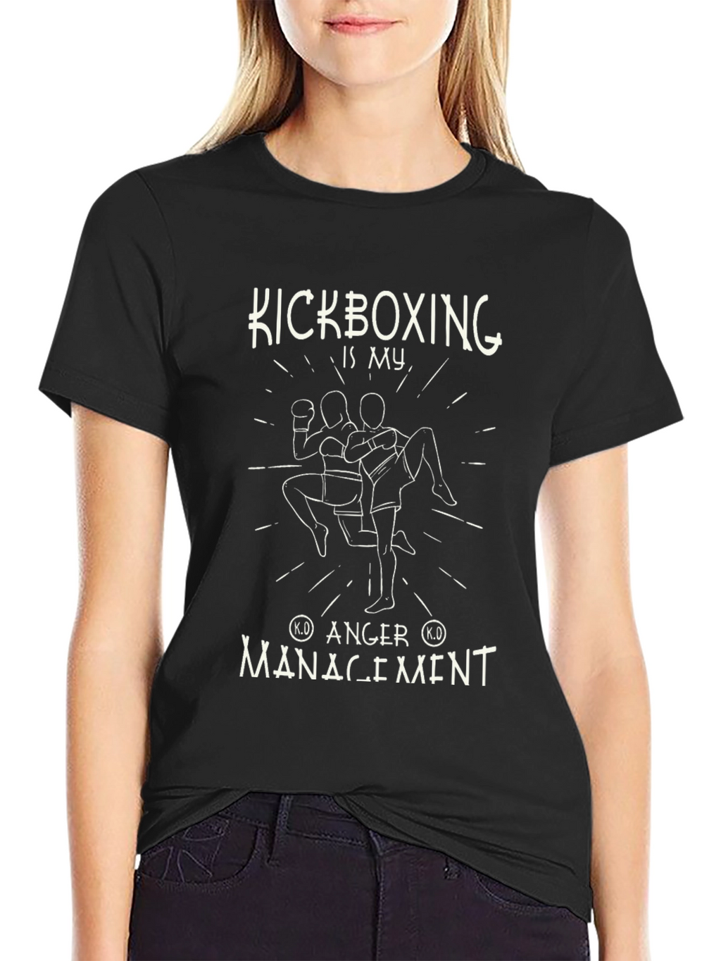 Kickboxing Anger Management T-Shirt