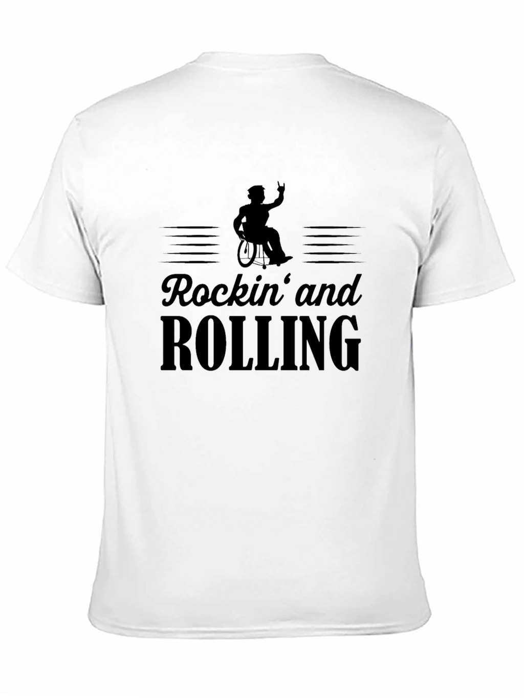 Rockin and Rolling Black T-Shirt