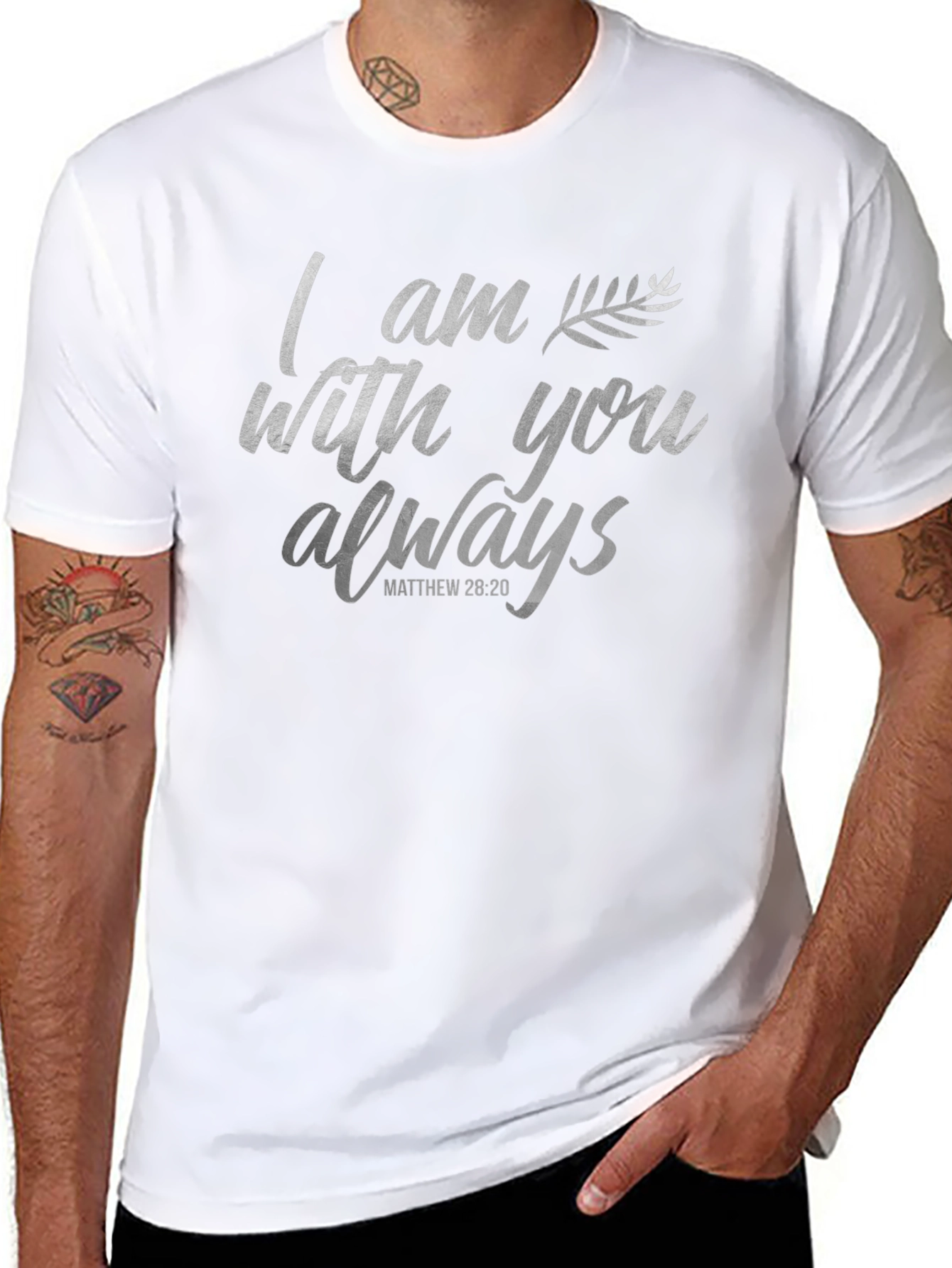 I Am With You Always Graphic Tee